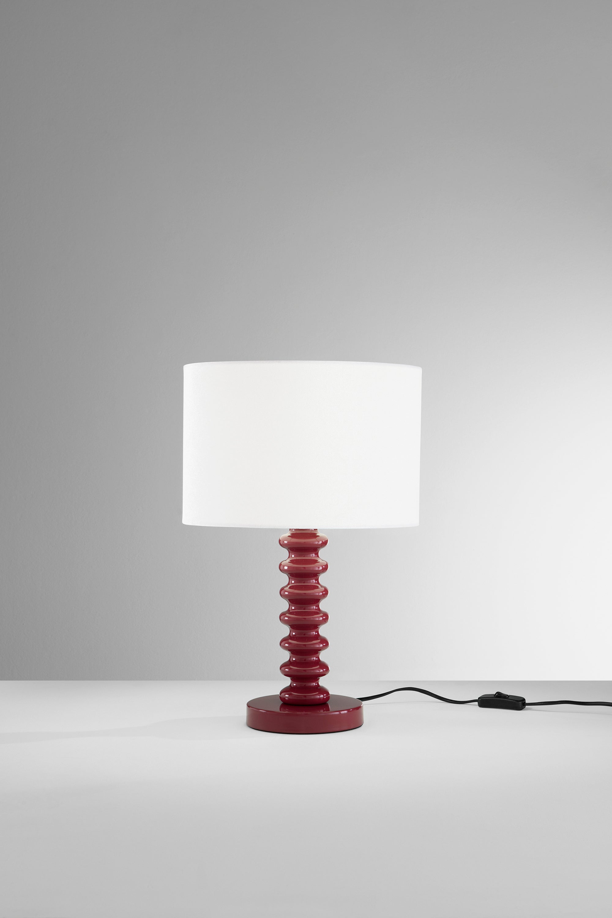 LUME SULTAN ROSSA IN METALLO+VELLUTO 1XE27 15W, LAMP. Dia30XH20CM, STRTTURA 30X30X45.5CM
