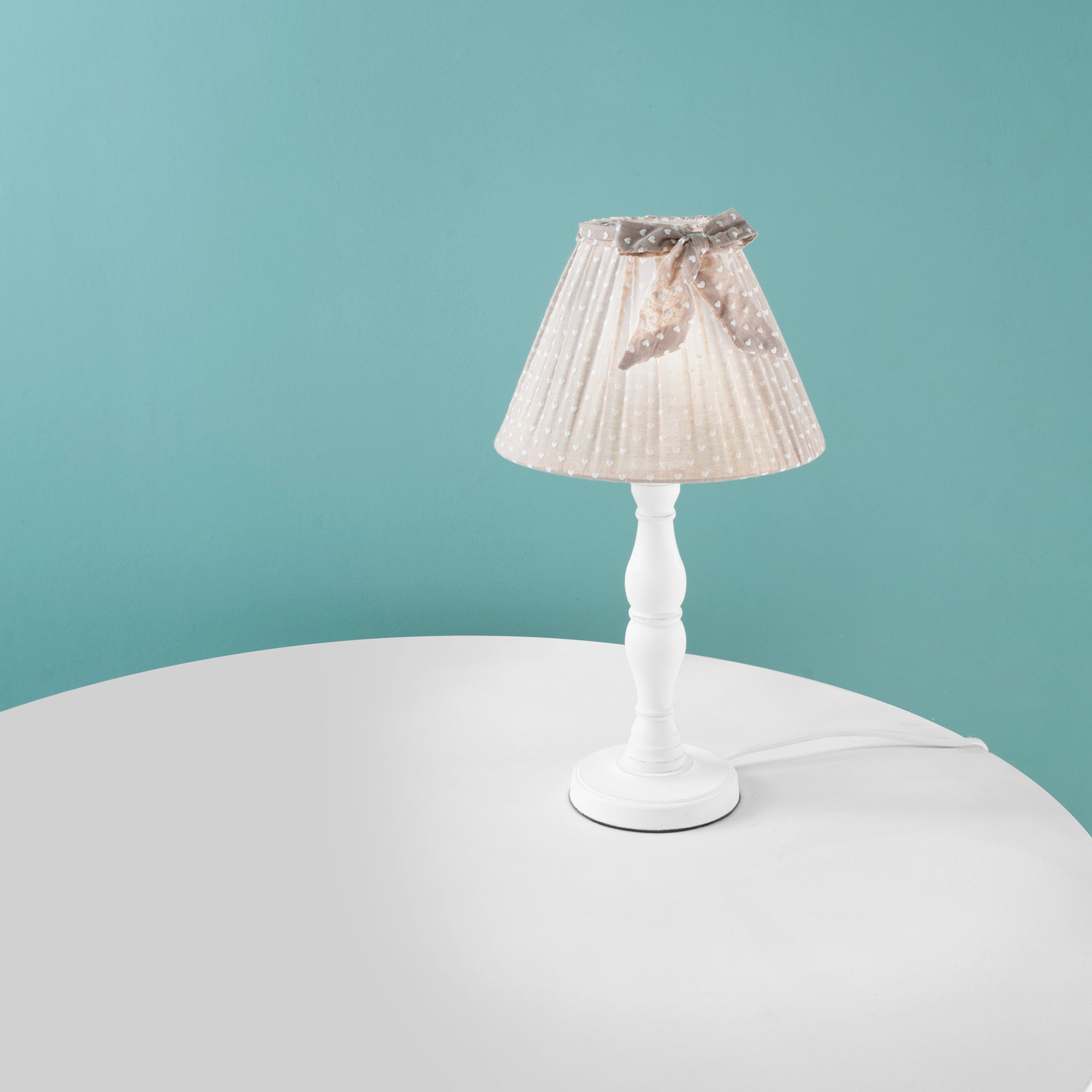LUME SWEET BIANCO/TORTORA 1XE14 22X41CM