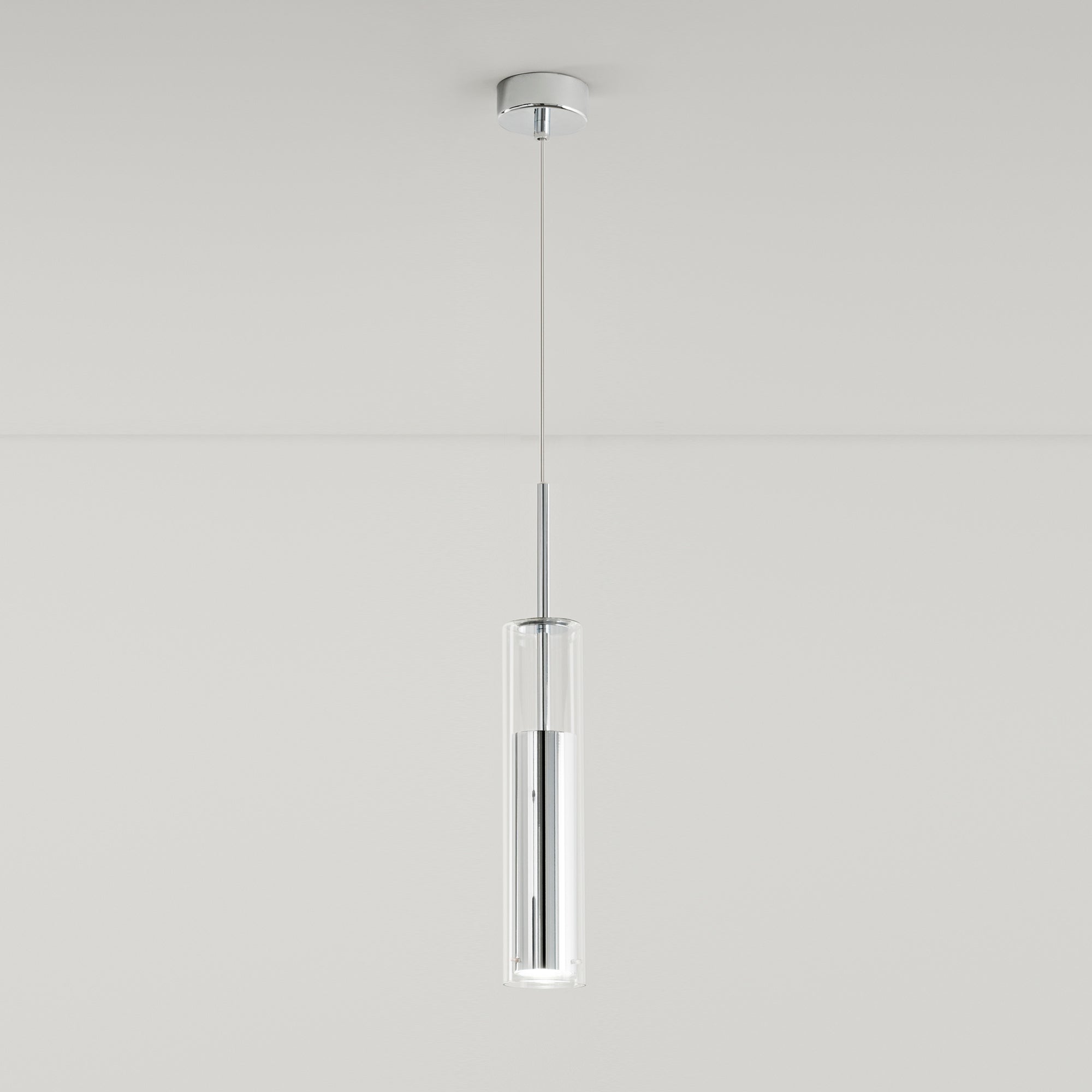 SOSPENSIONE TABOO CROMO 1XGU10 7X170CM