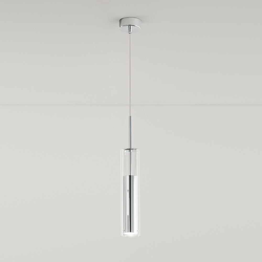 SOSPENSIONE TABOO CROMO 1XGU10 7X170CM