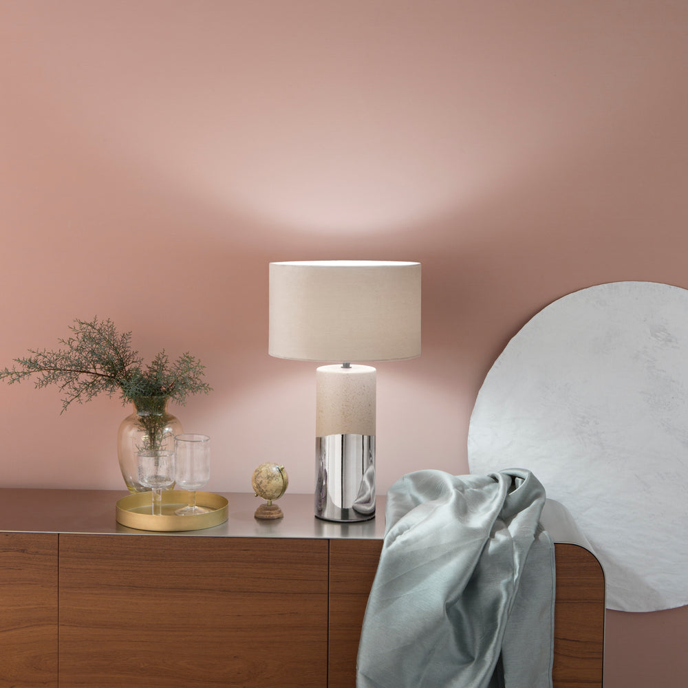 LUME TATAKA ROSA CIPRIA 1XE27 33X33X55CM