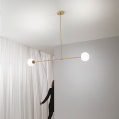SOSPENSIONE THEMYS ORO 2XE14 120X170CM