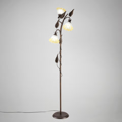 PIANTANA TRISTANO MARRONE 3XE14 48X172CM