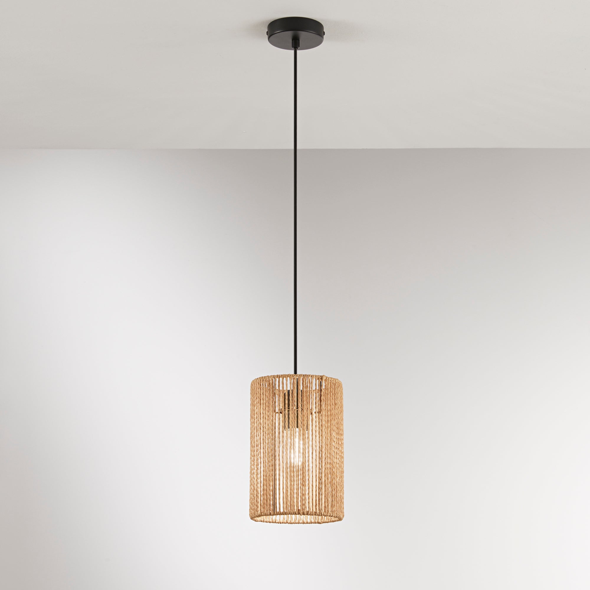 SOSPENSIONE TROPIKANA LEGNO 1XE27 18X25X 177,5CM