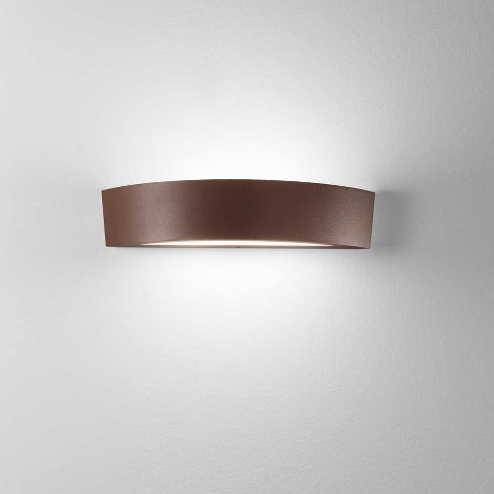 APPLIQUE BIEMISSIONE TUCSON BRONZO 2XE14 IP44 36X9,6X7,5CM