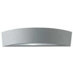 "Applique da esterno TUCSON in alluminio argento IP44"
