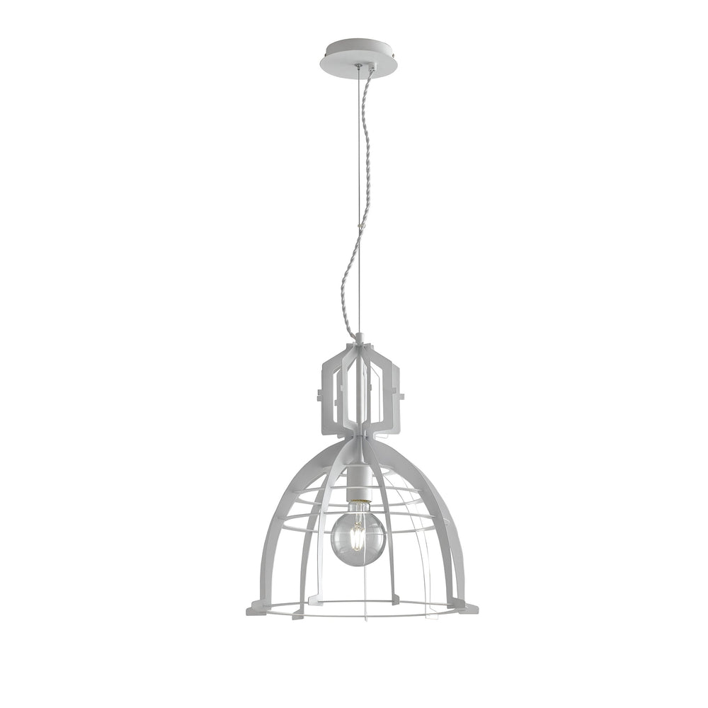 SOSPENSIONE URBAN BIANCA 1XE27 40X150CM