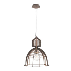 "Lampadario a sospensione URBAN bronzo in metallo"