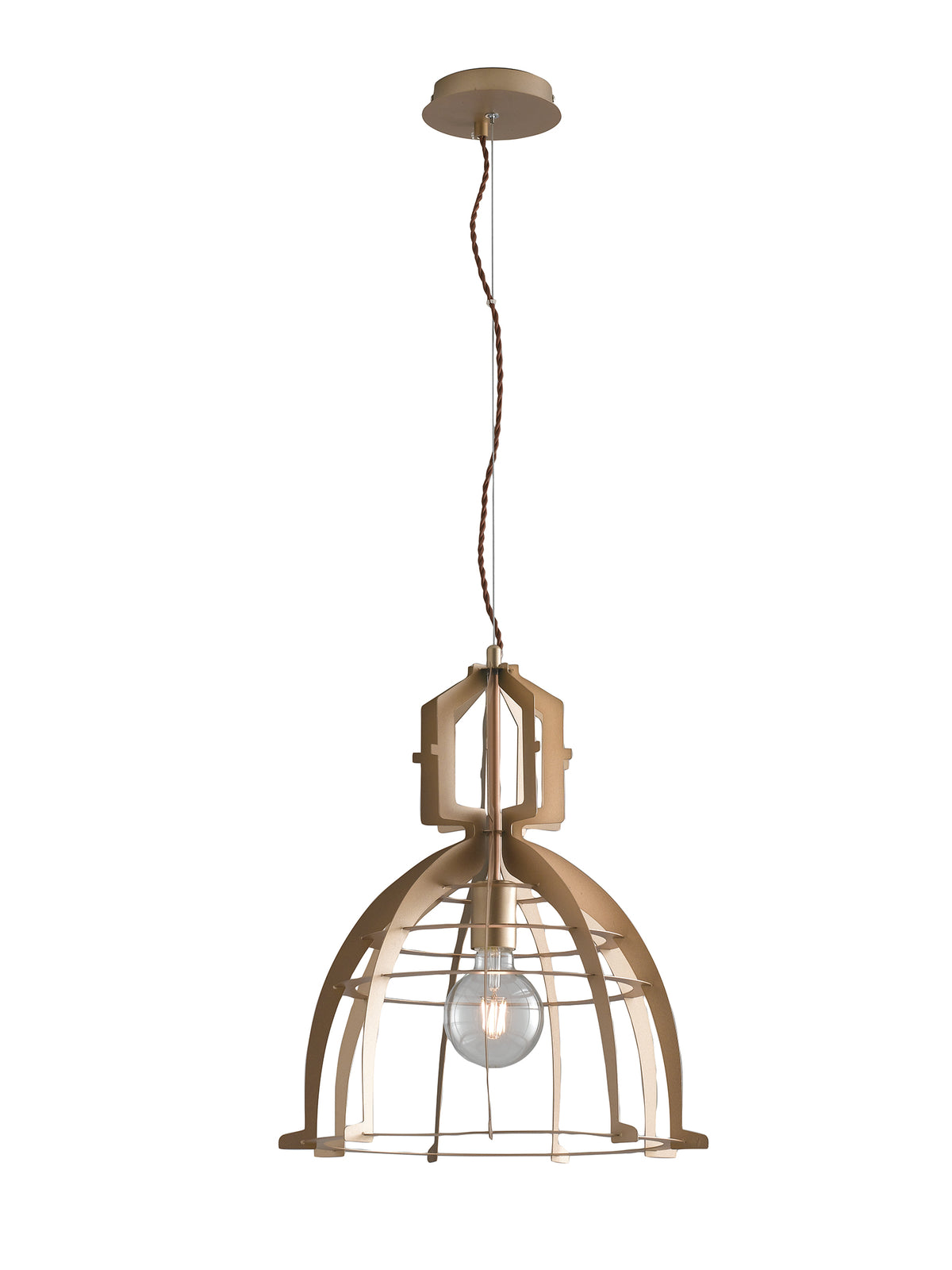 "Lampadario a sospensione URBAN oro in metallo"