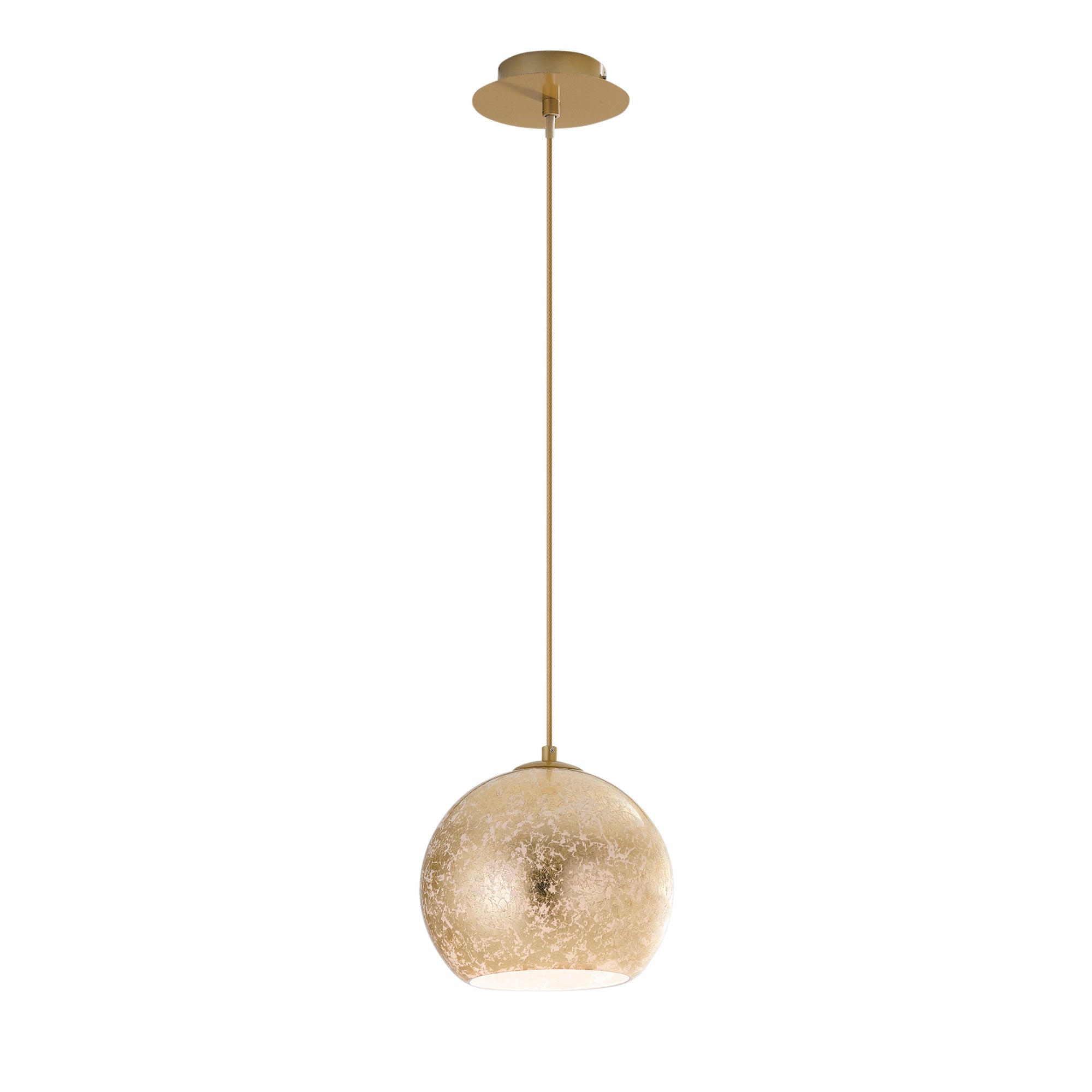 SOSPENSIONE VANITY ORO 1XE27 20X20X120CM