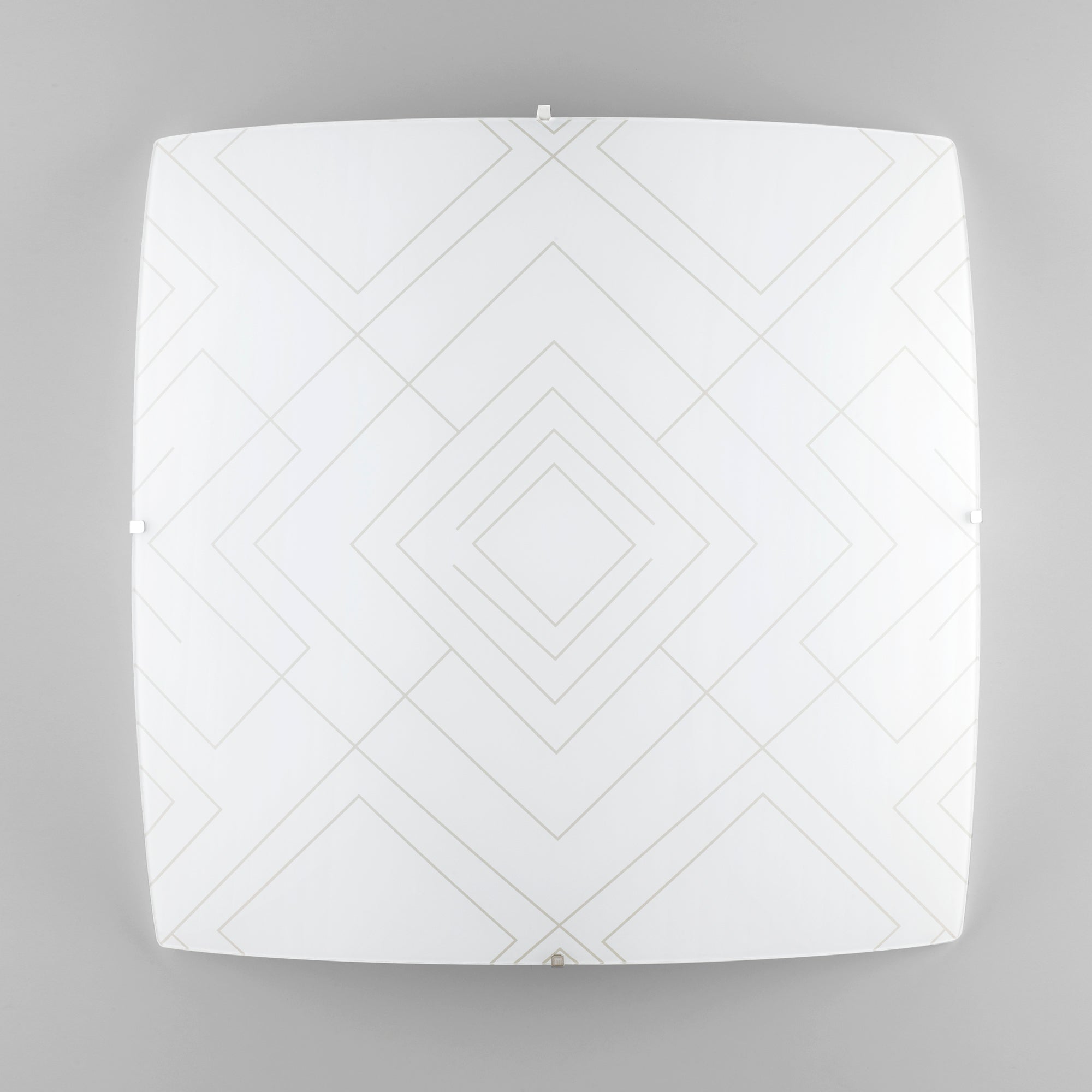 PLAFONIERA VECTOR BIANCA/GRIGIA 4XE27 50X50X12CM