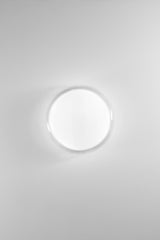 PLAFONIERA VENERE BIANCA IN PMMA 24W 2500LM CCT 3000/4000/6500K 40X10CM