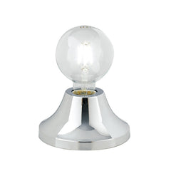 "Lampada da tavolo VESEVUS in metallo cromato"