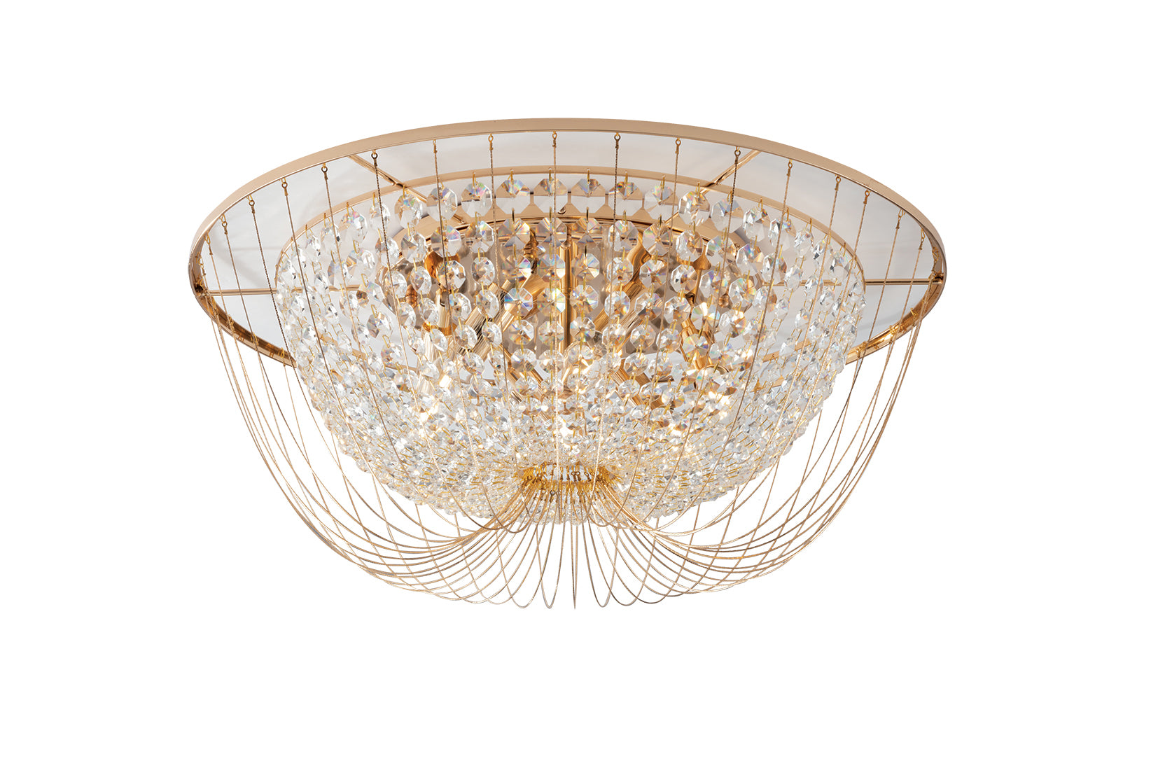 PLAFONIERA VIENNA ORO 6XE14 60X24CM