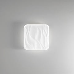 PLAFONIERA LED WAVE BIANCA 18W 2430LM CCT 3000/4000/6500K 33X8,5X33CM