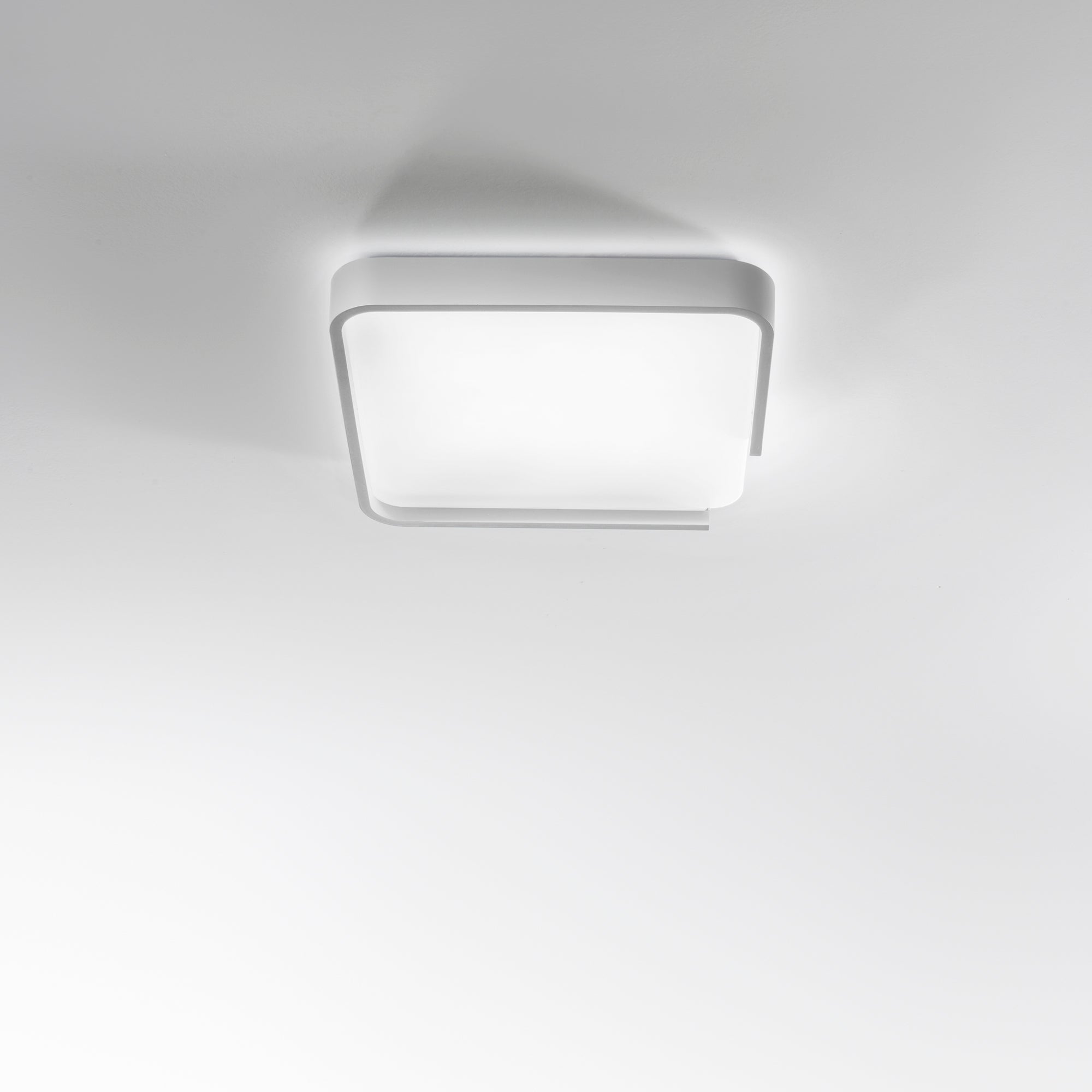 PLAFONIERA LED WAYOUT GRIGIA 40W 4125LM CCT 48,5X7,5X48,5CM