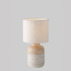 LUMETTO WOODY AVORIO 1XE27 22X41CM