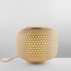 LUME ZEN LEGNO 1XE27 36X36X31CM
