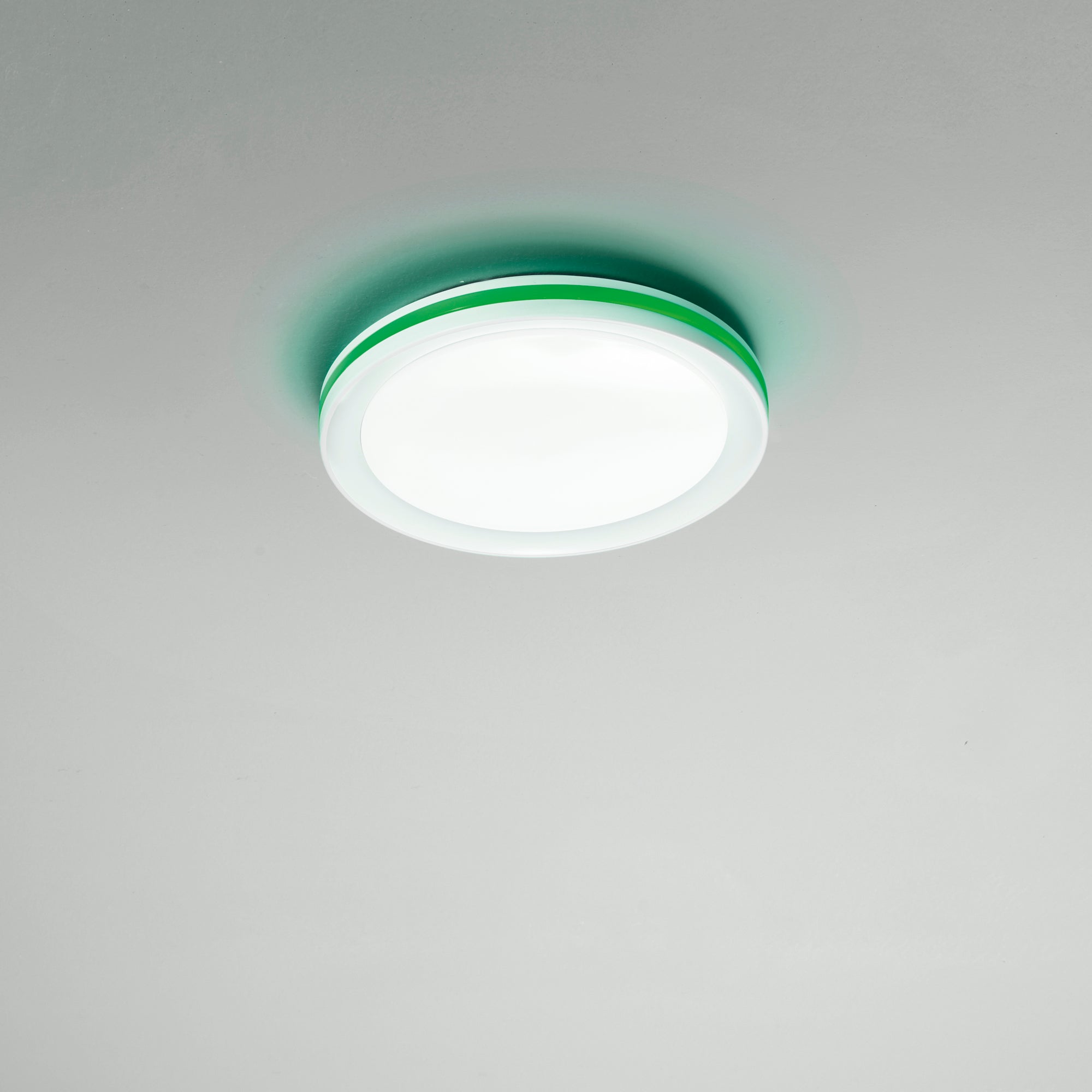 PLAFONIERA LED MAKEUP TONDA BIANCA 35W/4050LM CCT+RGB 40X40X7CM