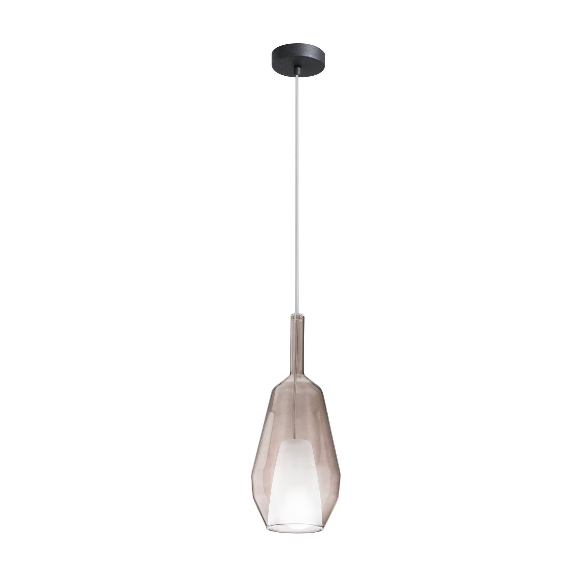 VETRO PIREX MARRONE CON CAVO E CONNETTORE 16X38CM