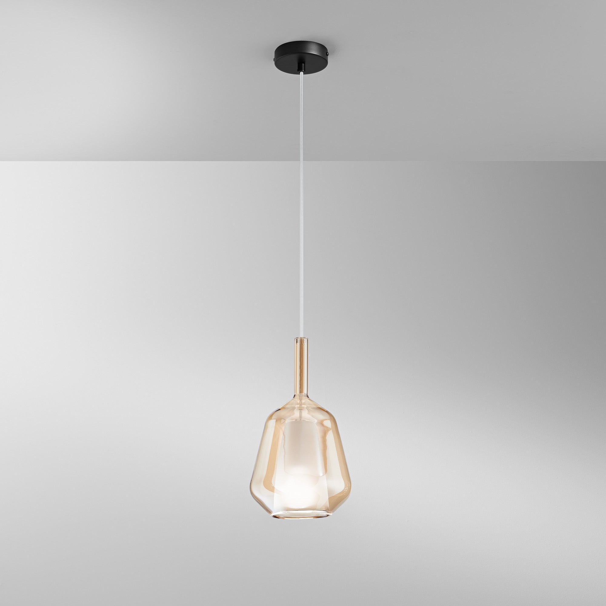 VETRO PIREX AMBRA CON CAVO E CONNETTORE 18X31CM