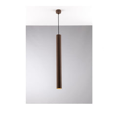 SOSPENSIONE FLUKE TONDA CORTEN 1XGU10 5,5X5,5X60CM
