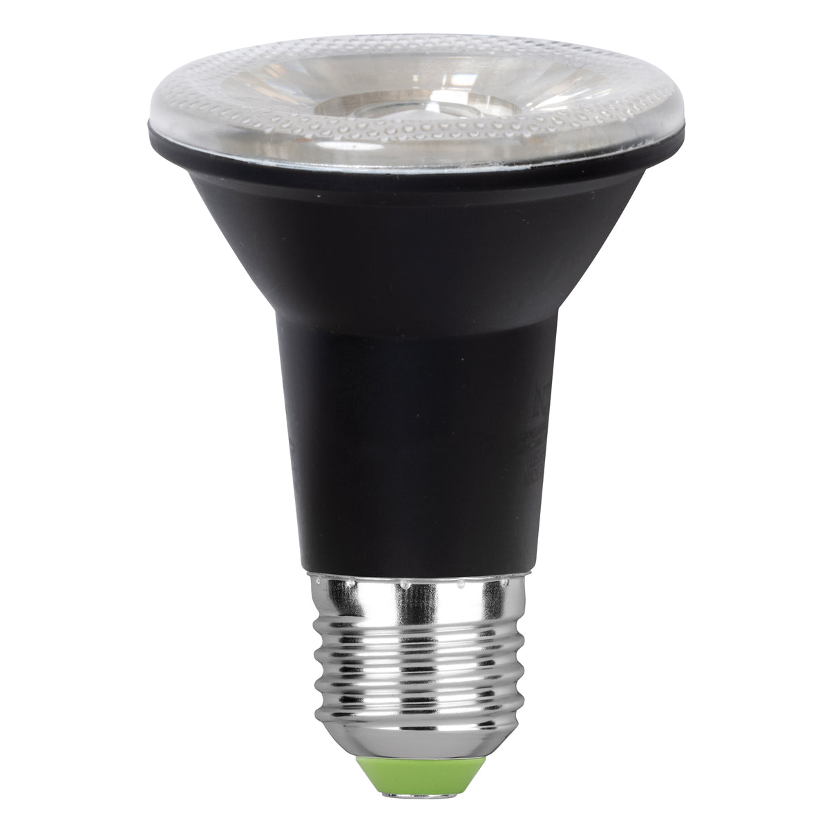 Lampadina LED E27 PAR20 Nera- 7W - 3000K