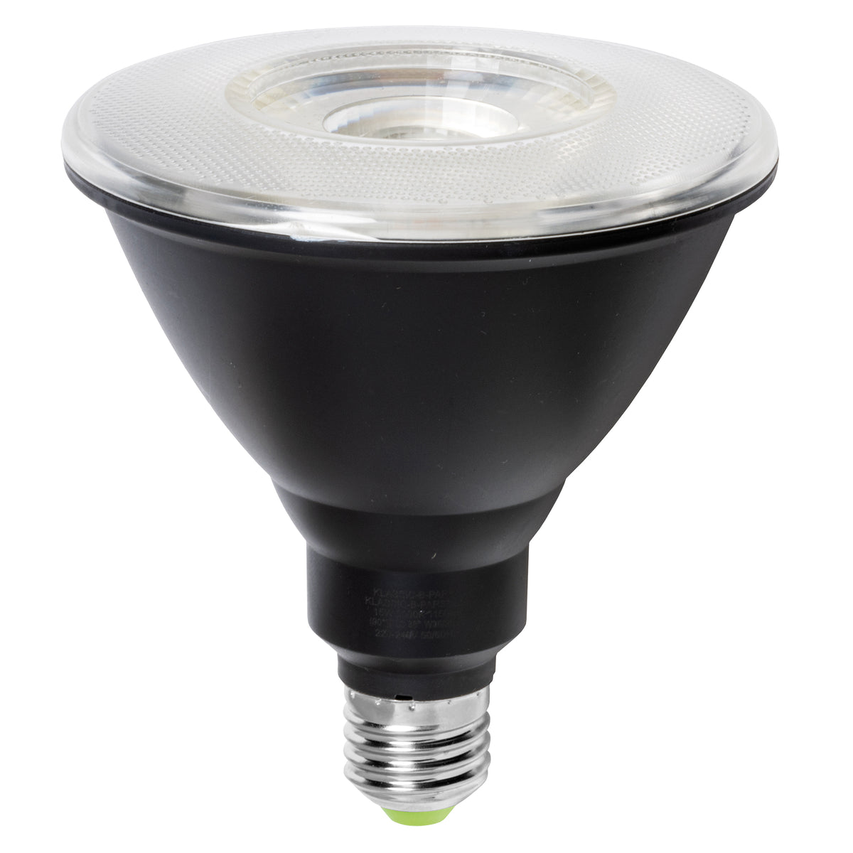 Lampadina LED E27 PAR30 Nera - 10W - 3000K