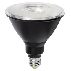 Lampadina LED E27 PAR38 Nera - 15W - 3000K