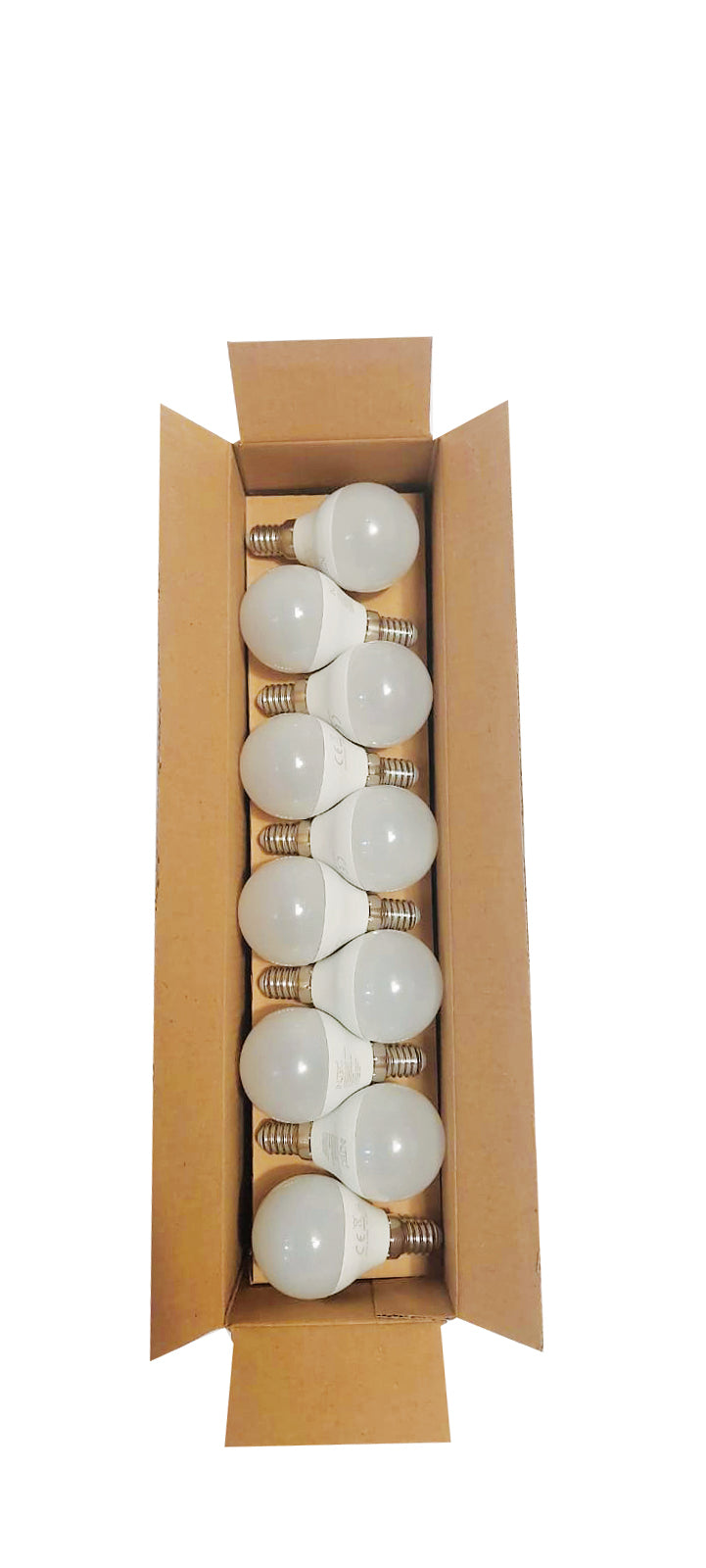 Kit 20 pz Lampadina LED E14 globo - 4,9W - 3000K