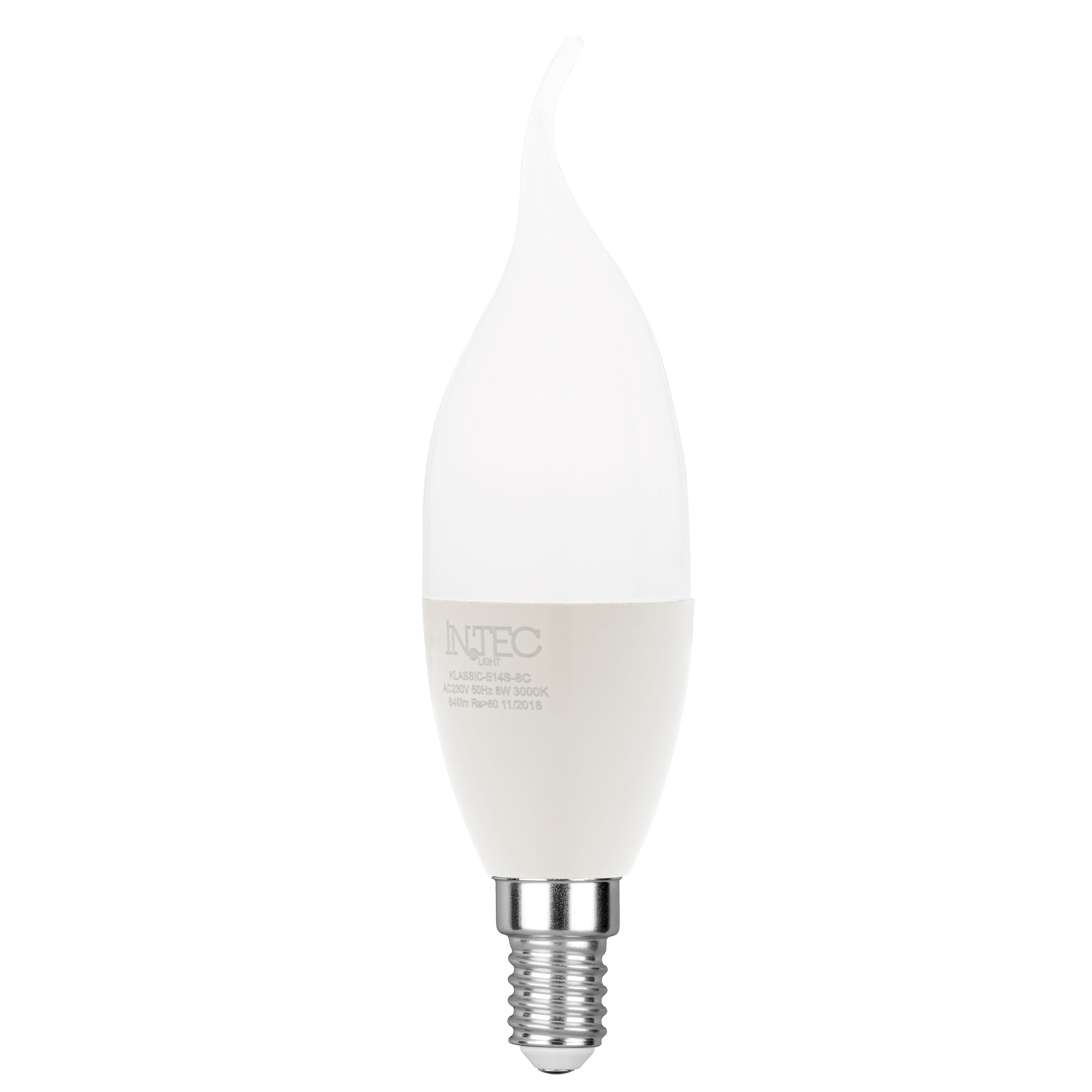 Lampadina LED E14 soffio - 8W - 3000K