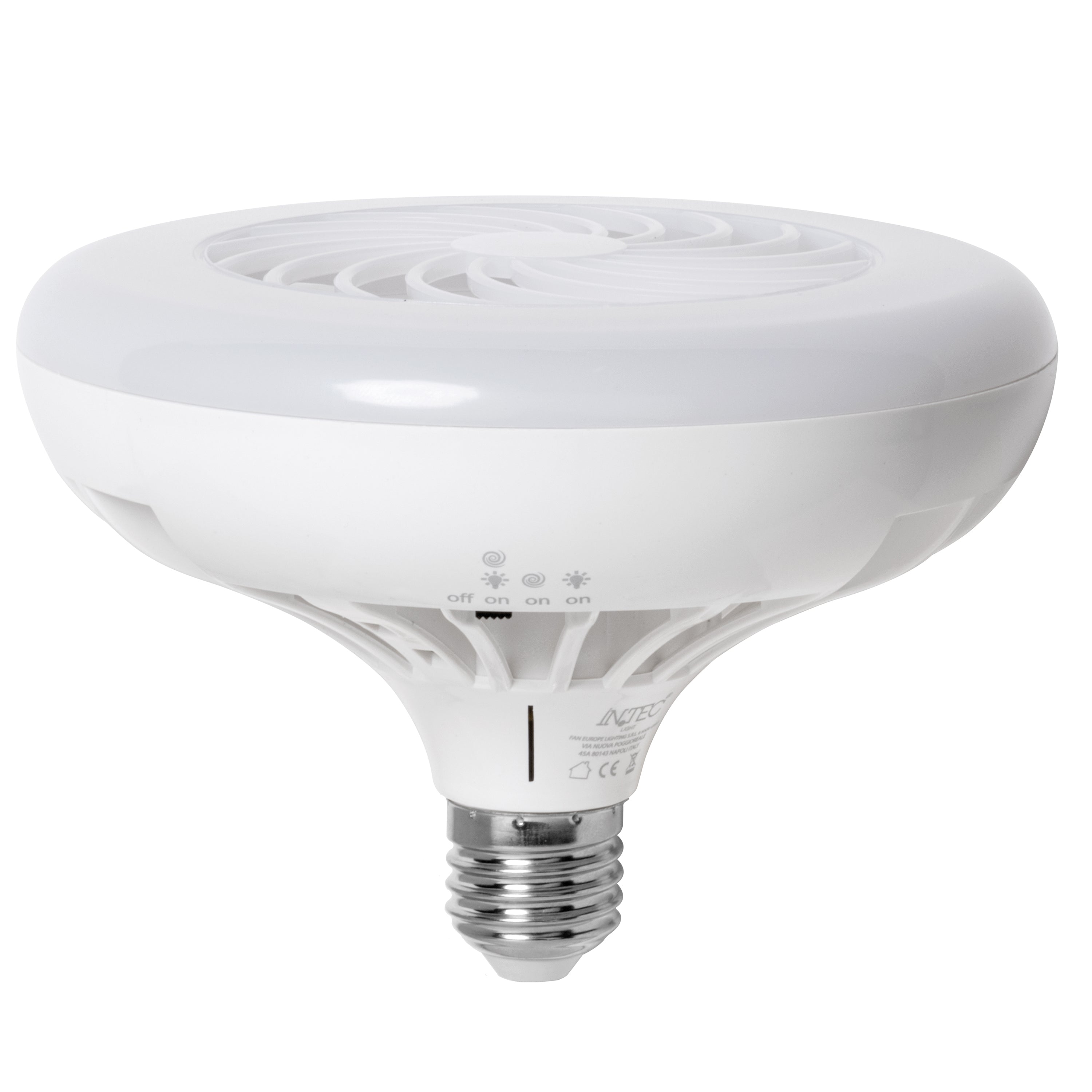 Lampadina LED E27 con ventilatore - 8W - 4000K