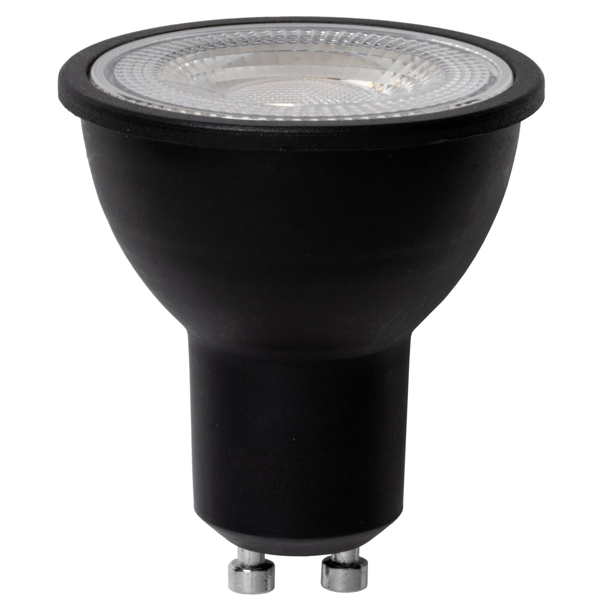 Lampadina LED GU10 nero dimmerabile - 7W - 4000K