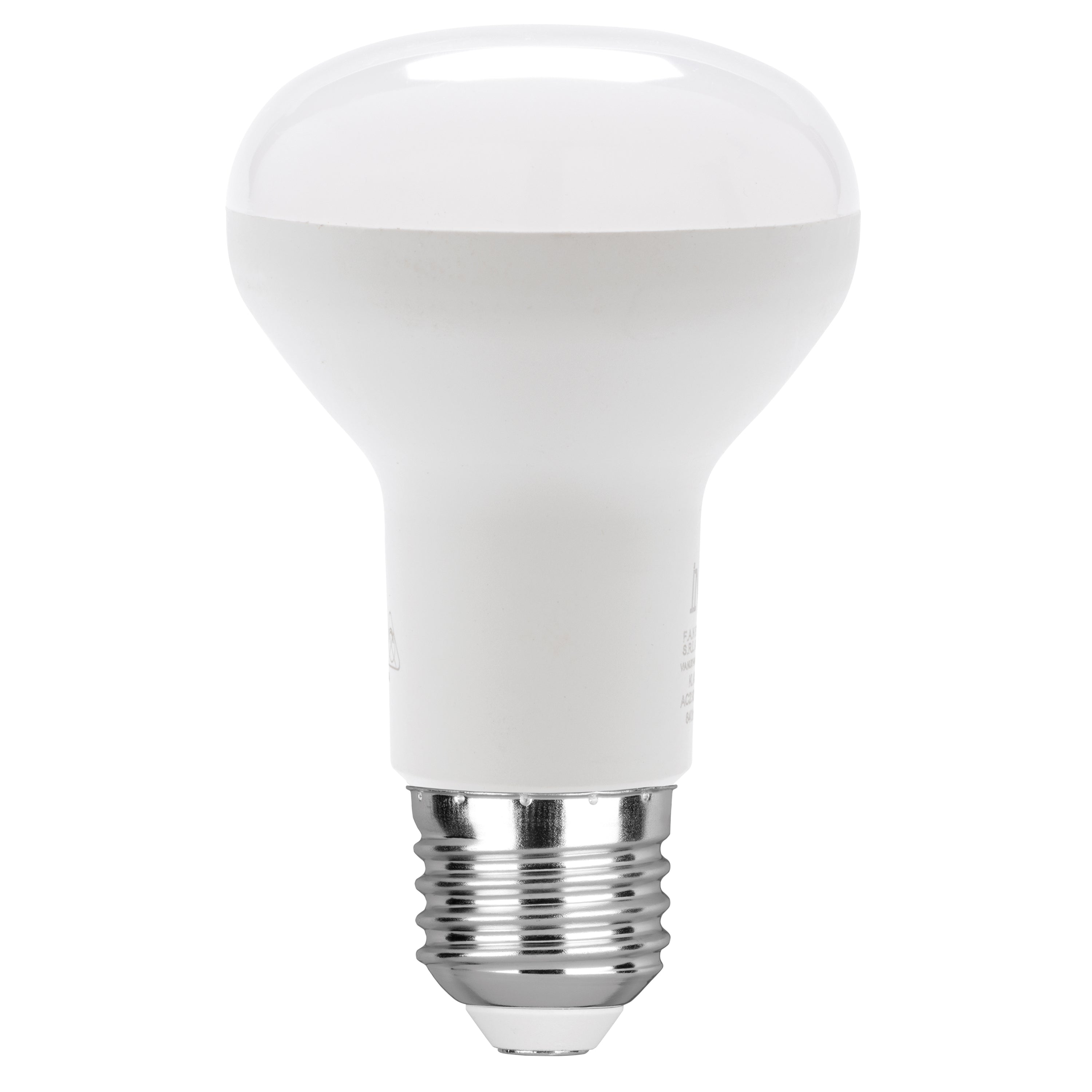 Lampadina LED E27 R63 - 8W - 3000K