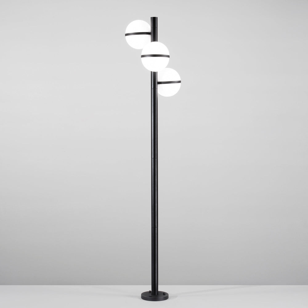 PALO ORBIT NERO 3XE27 IP44 44,5X202,5CM