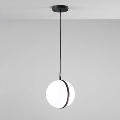 SOSPENSIONE ORBIT NERA 1XE27 IP44 20X130CM