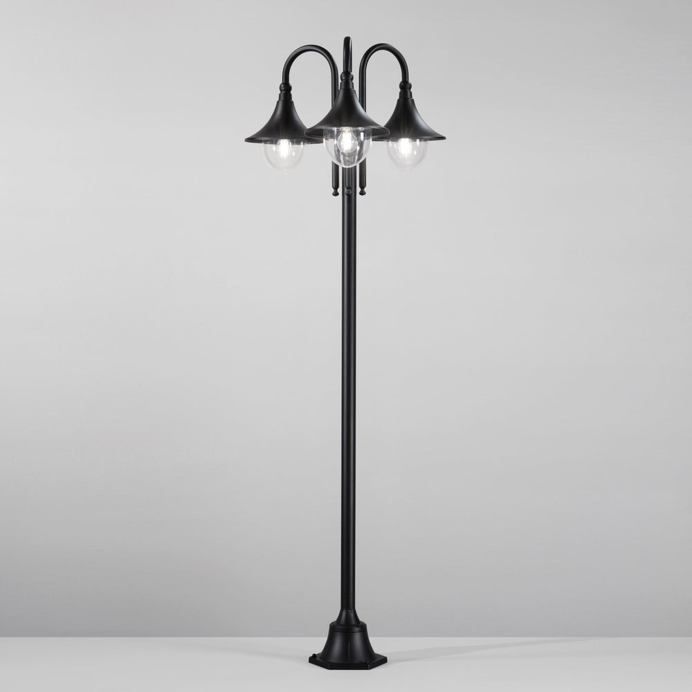PALO PAVIA NERO 3XE27 IP44 56X190CM