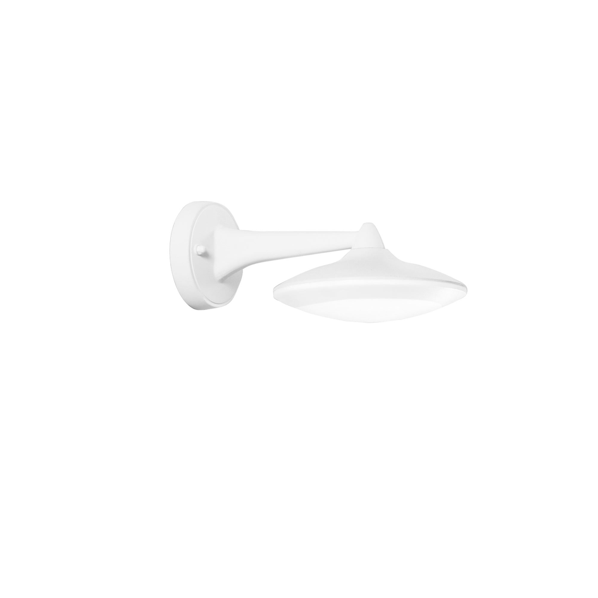 "Lanterna LED da esterno ALYSON in alluminio bianco 12W IP44"