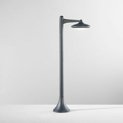 PALETTO LED ALYSON NERO 12W 1300LM 4000K IP44 28X91CM