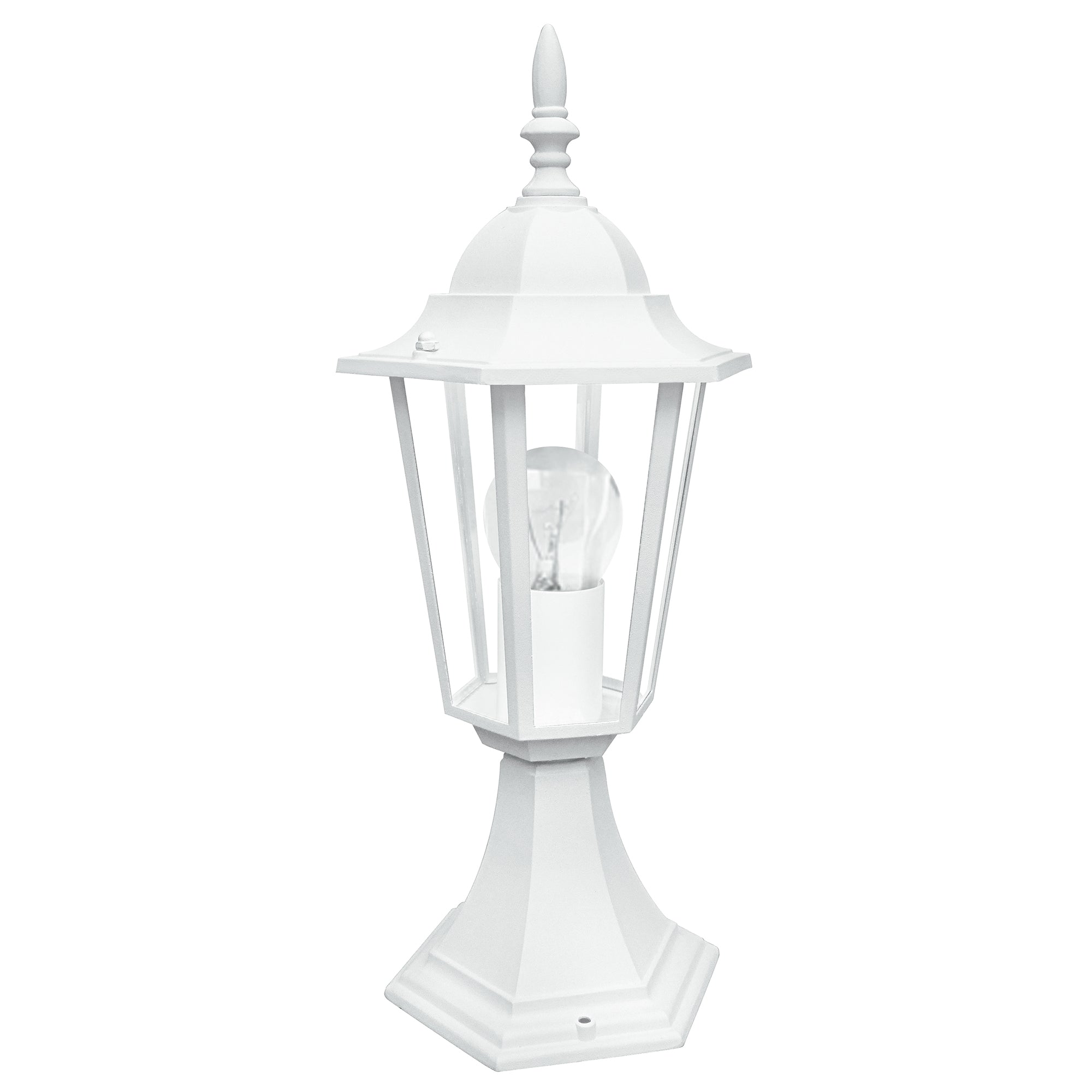 LUME MILANO BIANCO 1XE27 IP44 17X40,3CM