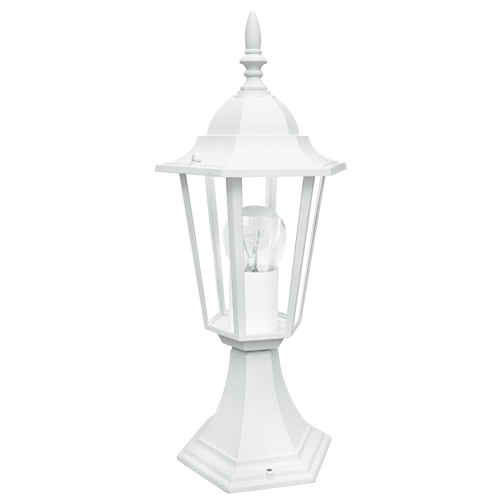 LUME MILANO BIANCO 1XE27 IP44 17X40,3CM