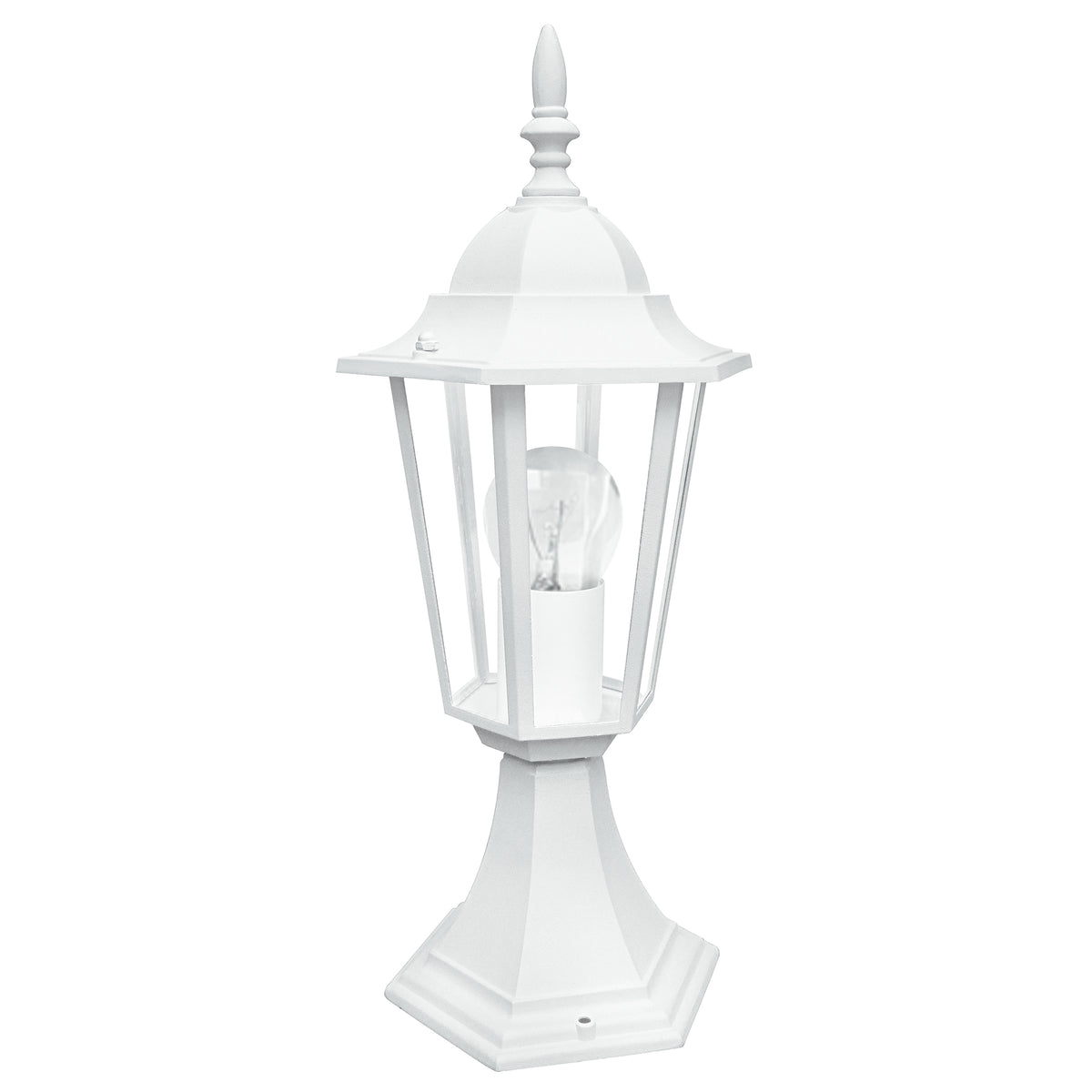 LUME MILANO BIANCO 1XE27 IP44 17X40,3CM