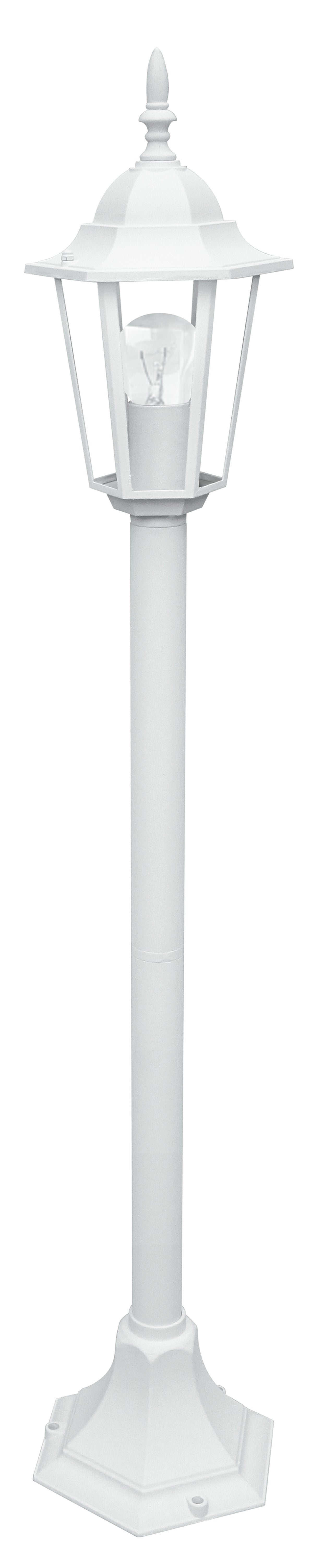 PALETTO MILANO BIANCO 1XE27 IP44 17x10,5CM