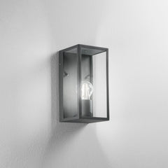 APPLIQUE MIRAGE ANTRACITE 1XE27 IP44 13X13X23CM