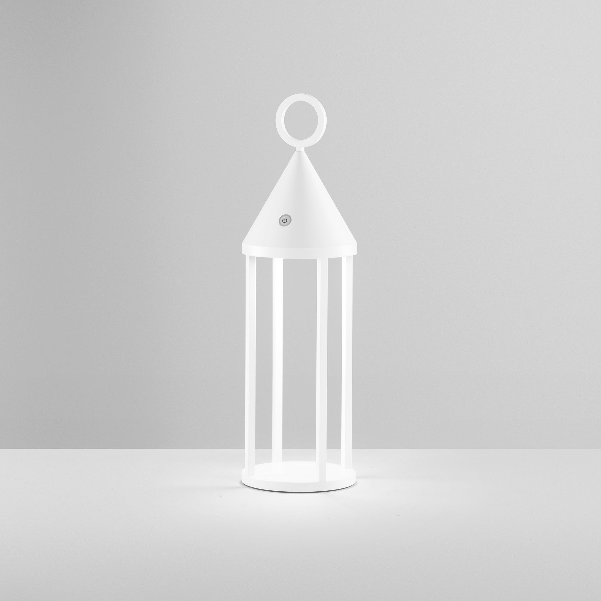 LAMPADA RICARICABILE LED OBERON BIANCA 2,2W 168LM 3000K DIMM. IP54 15,1X51CM