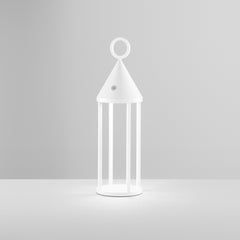 LAMPADA RICARICABILE LED OBERON BIANCA 2,2W 168LM 3000K DIMM. IP54 15,1X51CM