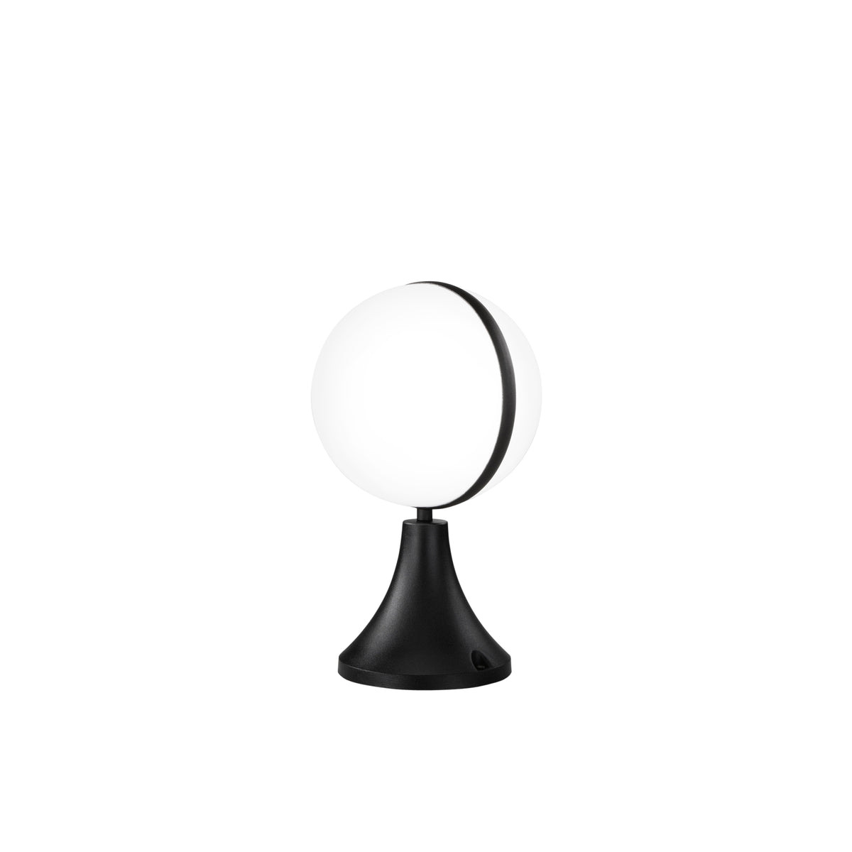 LUMETTO ORBIT NERO 1XE27 IP44 25X30CM