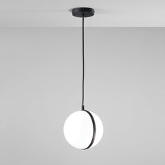 SOSPENSIONE ORBIT NERA 1XE27 IP44 20X130CM