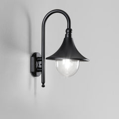 APPLIQUE PAVIA NERA 1XE27 IP44 26X34X48CM