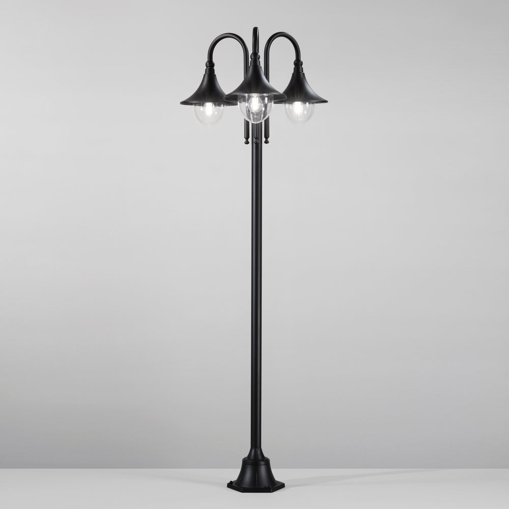 PALO PAVIA NERO 3XE27 IP44 56X190CM